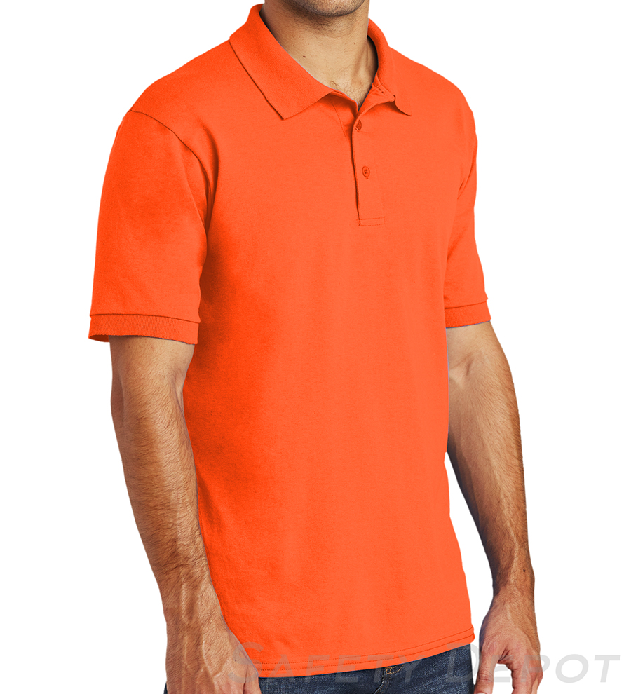 orange safety shirt